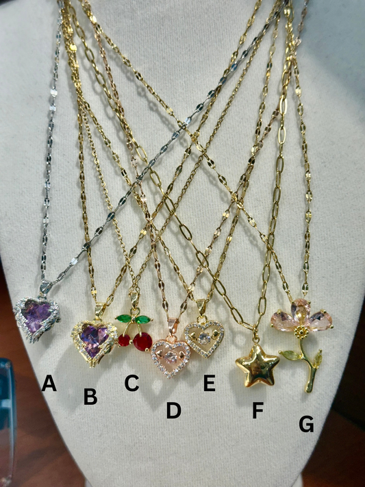 Amour & Shine Necklace Set